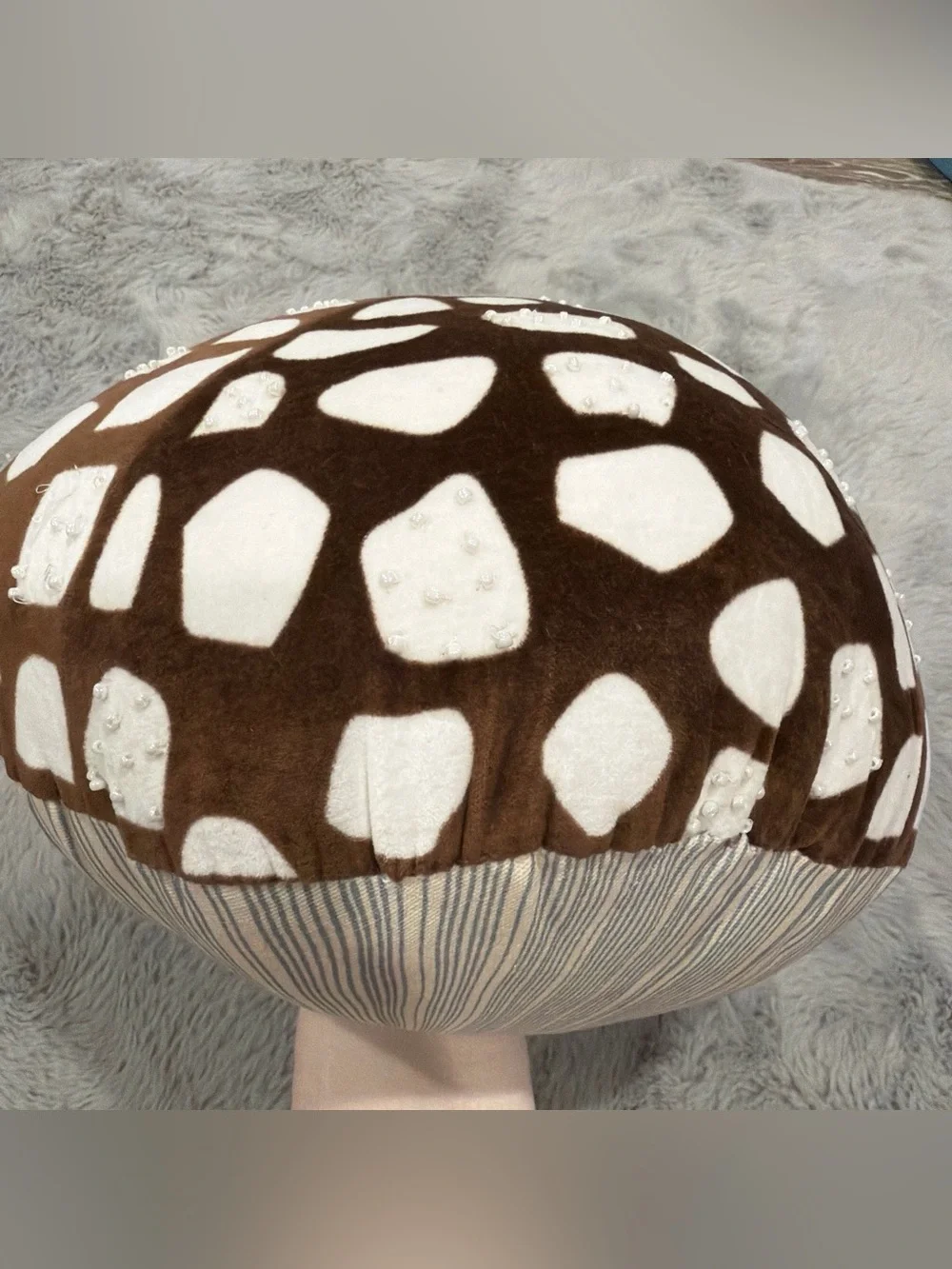 Plush Mushroom Accent Pillow by John Derian Target collab